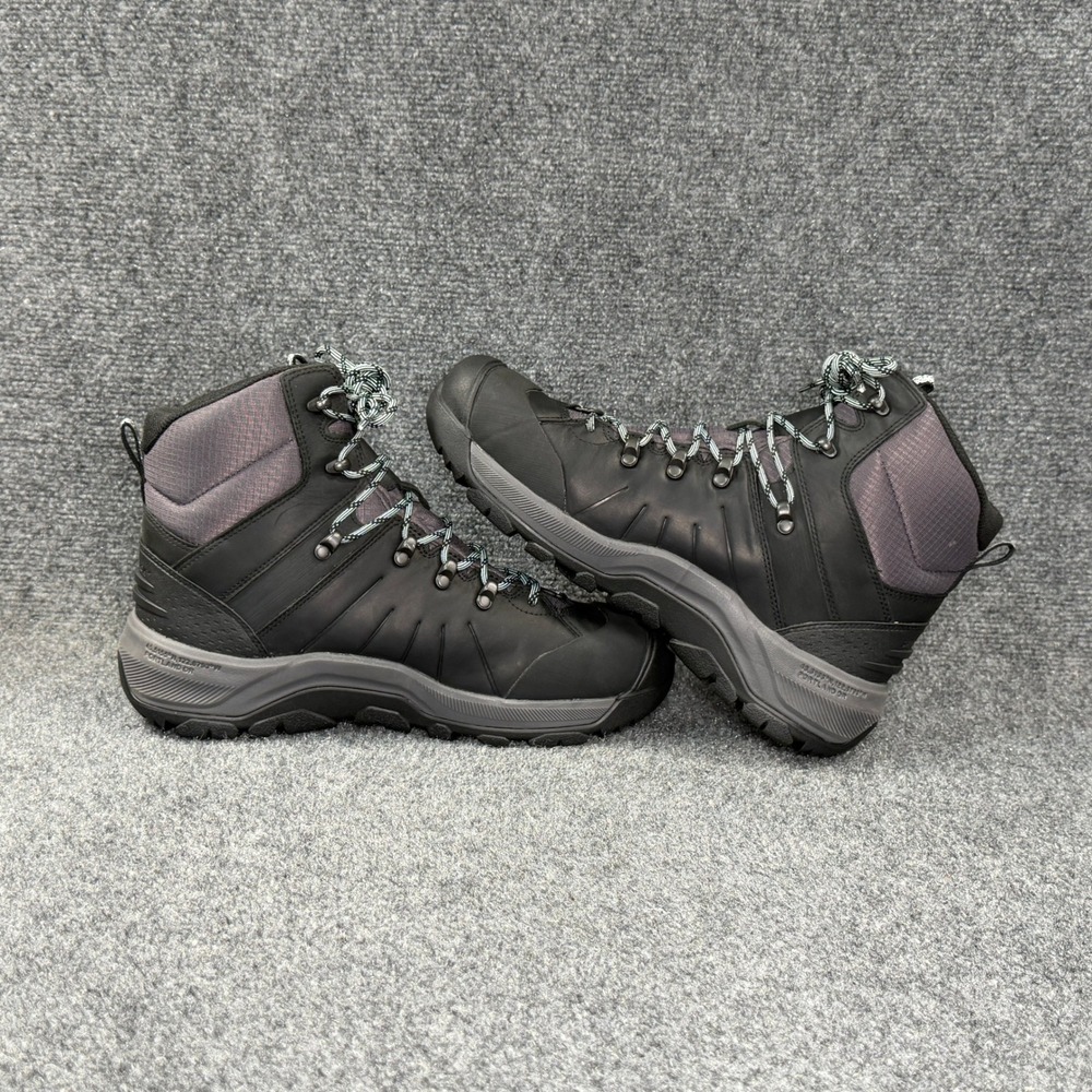 Keen‎ Revel IV Polar Waterproof Boots Women's 10.5 Black Winter Outdoor Hiking - Picture 8 of 13